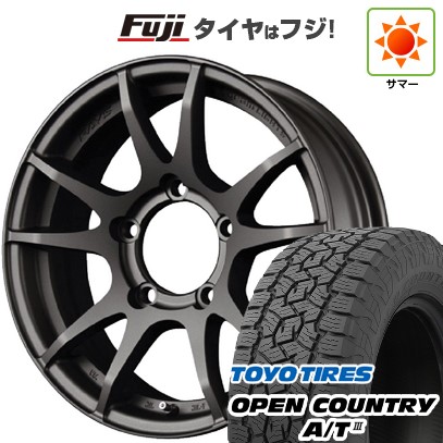 ジムニー 夏タイヤ ホイール4本セット 175/80R16 トーヨー オープンカントリー A/T III RBL RAYS レイズ グラムライツ 57JV 16インチ