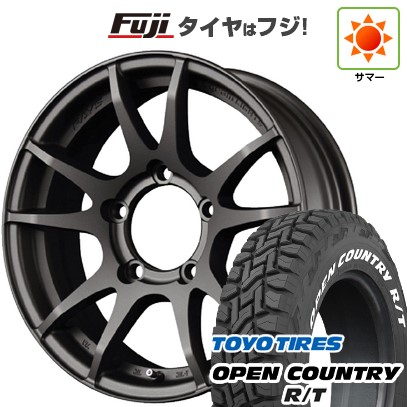 ジムニー 夏タイヤ ホイール4本セット 185/85R16 トーヨー オープンカントリー R/T RWL/RBL RAYS レイズ グラムライツ 57JV 16インチ