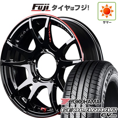 ジムニー 夏タイヤ ホイール4本セット 175/80R16 ヨコハマ ジオランダー CV G058 RAYS レイズ グラムライツ 57JV REV LIMIT EDITION 16インチ