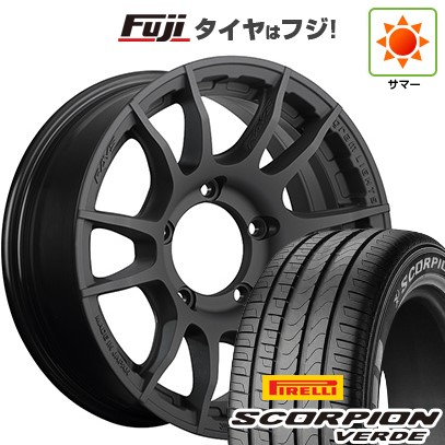 ジムニーシエラ/ジムニーノマド 夏タイヤ ホイール4本セット 215/70R16 ピレリ スコーピオン ヴェルデ RAYS レイズ グラムライツ 57XR-X 16インチ