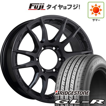 ハイエース200系 夏タイヤ ホイール4本セット 215/65R16 109/107R ブリヂストン GL-R RAYS レイズ グラムライツ 57XR-X 16インチ