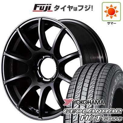 プラド/ハイラックス/トライトン 夏タイヤ ホイール4本セット 265/60R18 ヨコハマ ジオランダー H/T G056 RAYS レイズ グラムライツ 57トランスX 18インチ