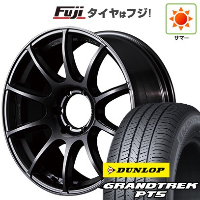 プラド/ハイラックス/トライトン 夏タイヤ ホイール4本セット 265/60R18 ダンロップ グラントレック PT5 RAYS レイズ グラムライツ 57トランスX 18インチ