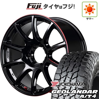 プラド/ハイラックス/トライトン 夏タイヤ ホイール4本セット 265/60R18 ヨコハマ ジオランダー A/T4 G018 RBL RAYS レイズ グラムライツ 57トランスX REV LIMIT EDITION 18インチ