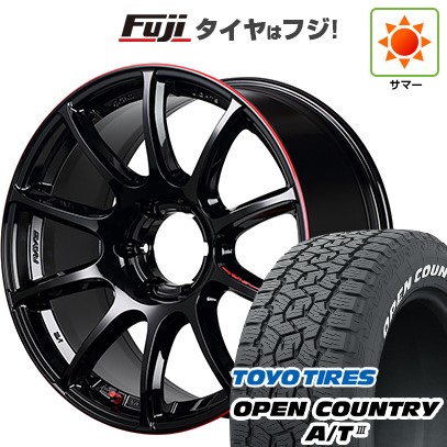 プラド/ハイラックス/トライトン 夏タイヤ ホイール4本セット 265/60R18 トーヨー オープンカントリー A/T III RWL/RBL RAYS レイズ グラムライツ 57トランスX REV LIMIT EDITION 18インチ