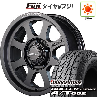 ジムニーシエラ/ジムニーノマド 夏タイヤ ホイール4本セット 215/70R16 ブリヂストン デューラー A/T002 OWL/RBL RAYS レイズ デイトナ D108 16インチ