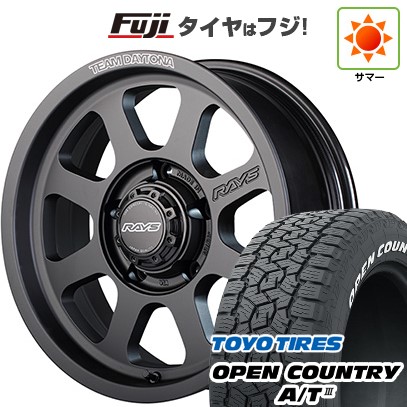 ジムニーシエラ/ジムニーノマド 夏タイヤ ホイール4本セット 215/70R16 トーヨー オープンカントリー A/T III RBL RAYS レイズ デイトナ D108 16インチ