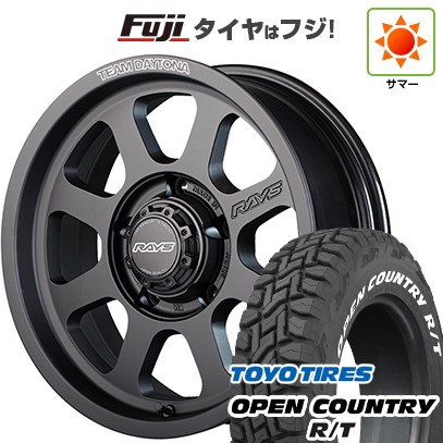 ジムニーシエラ/ジムニーノマド 夏タイヤ ホイール4本セット 225/70R16 トーヨー オープンカントリー R/T RWL/RBL RAYS レイズ デイトナ D108 16インチ