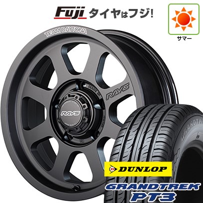ジムニーシエラ/ジムニーノマド 夏タイヤ ホイール4本セット 215/70R16 ダンロップ グラントレック PT3 RAYS レイズ デイトナ D108 16インチ