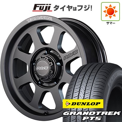 ジムニーシエラ/ジムニーノマド 夏タイヤ ホイール4本セット 225/70R16 ダンロップ グラントレック PT5 RAYS レイズ デイトナ D108 16インチ