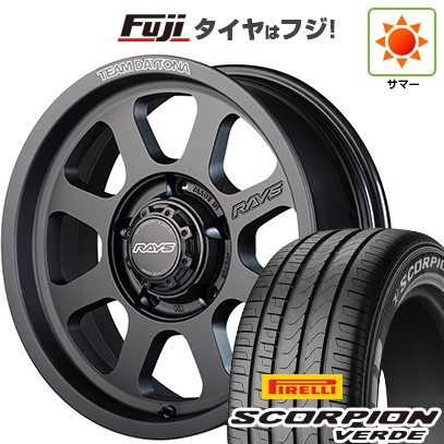 ジムニーシエラ/ジムニーノマド 夏タイヤ ホイール4本セット 215/70R16 ピレリ スコーピオン ヴェルデ RAYS レイズ デイトナ D108 16インチ