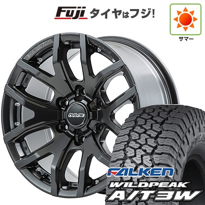 プラド/ハイラックス/トライトン(GSR) 夏タイヤ ホイール4本セット 265/65R17 ファルケン ワイルドピーク A/T3W RAYS レイズ デイトナ F6ゲイン 17インチ
