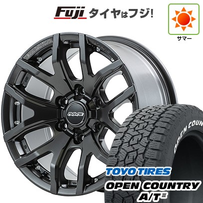 プラド/ハイラックス/トライトン(GSR) 夏タイヤ ホイール4本セット 265/65R17 トーヨー オープンカントリー A/T III RWL/RBL RAYS レイズ デイトナ F6ゲイン 17インチ