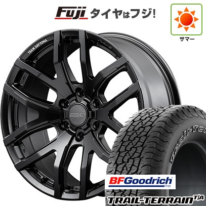 プラド 夏タイヤ ホイール4本セット 275/55R20 BFグッドリッチ トレールテレーンT/A ORWL RAYS レイズ デイトナ F6ゲイン ブラックエディション 20インチ