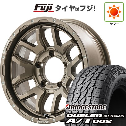 ジムニー 夏タイヤ ホイール4本セット 175/80R16 ブリヂストン デューラー A/T002 RBL RAYS レイズ デイトナ F6ブースト 16インチ