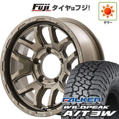 ジムニー 夏タイヤ ホイール4本セット 175/80R16 ファルケン ワイルドピーク A/T3W RAYS レイズ デイトナ F6ブースト 16インチ