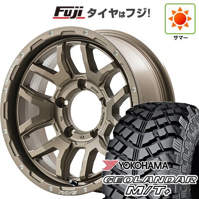 ジムニー 夏タイヤ ホイール4本セット 195/80R16 ヨコハマ ジオランダー M/T+ G001J RAYS レイズ デイトナ F6ブースト 16インチ