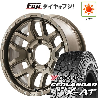 ジムニー 夏タイヤ ホイール4本セット 195/80R16 ヨコハマ ジオランダー X-AT G016 OWL RAYS レイズ デイトナ F6ブースト 16インチ