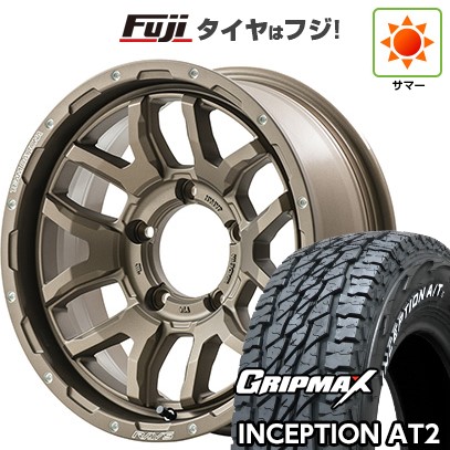 ジムニー 夏タイヤ ホイール4本セット 175/80R16 グリップマックス インセプション A/TII RWL(限定) RAYS レイズ デイトナ F6ブースト 16インチ