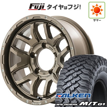 ジムニー 夏タイヤ ホイール4本セット 185/85R16 ファルケン ワイルドピーク M/T01 RAYS レイズ デイトナ F6ブースト 16インチ
