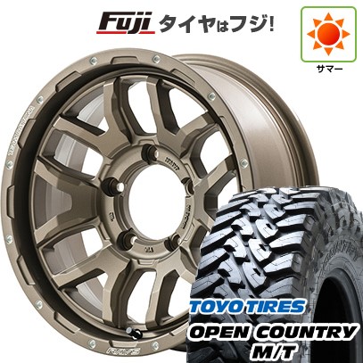 ジムニー 夏タイヤ ホイール4本セット 195/80R16 トーヨー オープンカントリー M/T RAYS レイズ デイトナ F6ブースト 16インチ