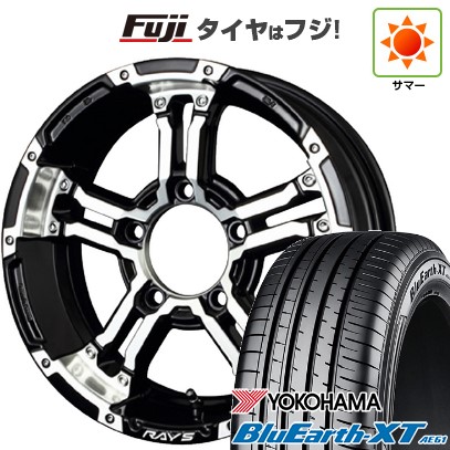 ジムニーシエラ/ジムニーノマド 夏タイヤ ホイール4本セット 215/70R16 ヨコハマ ブルーアース XT AE61 RAYS レイズ デイトナ FDX-J 16インチ