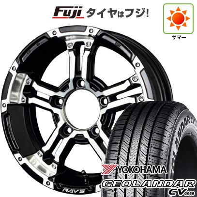 ジムニー 夏タイヤ ホイール4本セット 175/80R16 ヨコハマ ジオランダー CV G058 RAYS レイズ デイトナ FDX-J 16インチ