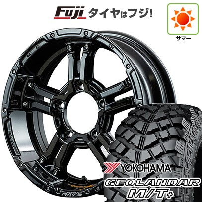 ジムニー 夏タイヤ ホイール4本セット 215/85R16 ヨコハマ ジオランダー M/T+ G001C RAYS レイズ デイトナ FDX-J コレクション 16インチ