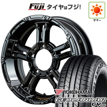 ジムニーシエラ/ジムニーノマド 夏タイヤ ホイール4本セット 215/70R16 ヨコハマ ジオランダー CV G058 RAYS レイズ デイトナ FDX-J コレクション 16インチ