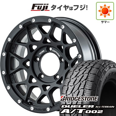 ジムニーシエラ/ジムニーノマド 夏タイヤ ホイール4本セット 215/70R16 ブリヂストン デューラー A/T002 OWL/RBL RAYS レイズ デイトナ M8 16インチ