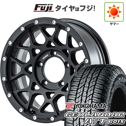 ジムニーシエラ/ジムニーノマド 夏タイヤ ホイール4本セット 215/70R16 ヨコハマ ジオランダー A/T G015 RBL RAYS レイズ デイトナ M8 16インチ