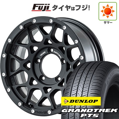 ジムニーシエラ/ジムニーノマド 夏タイヤ ホイール4本セット 225/70R16 ダンロップ グラントレック PT5 RAYS レイズ デイトナ M8 16インチ