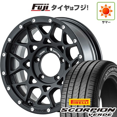 ジムニーシエラ/ジムニーノマド 夏タイヤ ホイール4本セット 215/70R16 ピレリ スコーピオン ヴェルデ RAYS レイズ デイトナ M8 16インチ