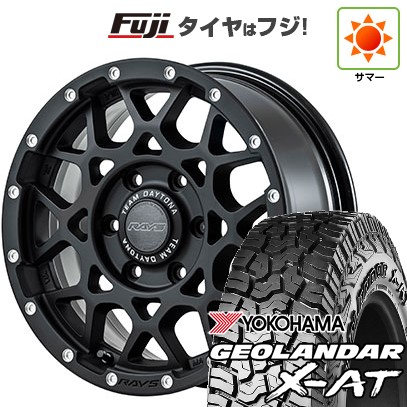 ハイエース200系 夏タイヤ ホイール4本セット 215/65R16 109/107Q ヨコハマ ジオランダー X-AT G016 OWL RAYS レイズ デイトナ M8 16インチ