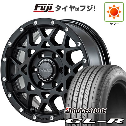 ハイエース200系 夏タイヤ ホイール4本セット 215/65R16 109/107R ブリヂストン GL-R RAYS レイズ デイトナ M8 16インチ