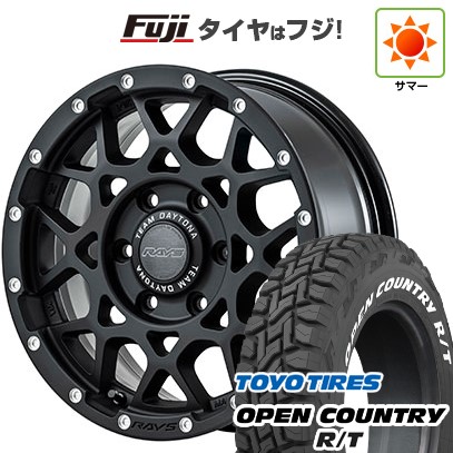 ハイエース200系 夏タイヤ ホイール4本セット 215/65R16 109/107Q トーヨー オープンカントリー R/T RWL/RBL RAYS レイズ デイトナ M8 16インチ