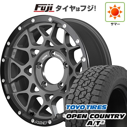 ジムニーシエラ/ジムニーノマド 夏タイヤ ホイール4本セット 215/70R16 トーヨー オープンカントリー A/T III RBL RAYS レイズ デイトナ M8 xB Edition 16インチ