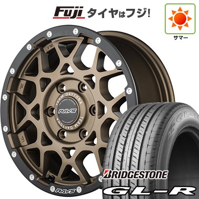 ハイエース200系 夏タイヤ ホイール4本セット 215/65R16 109/107R ブリヂストン GL-R RAYS レイズ デイトナ M8 xB Edition 16インチ