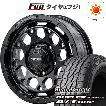 ジムニー 夏タイヤ ホイール4本セット 175/80R16 ブリヂストン デューラー A/T002 RBL RAYS レイズ デイトナ M9+ 16インチ
