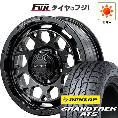 ジムニーシエラ/ジムニーノマド 夏タイヤ ホイール4本セット 215/70R16 ダンロップ グラントレック AT5 RAYS レイズ デイトナ M9+ 16インチ