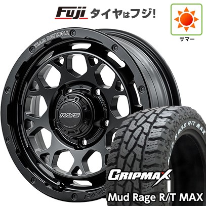 ジムニー 夏タイヤ ホイール4本セット 185/85R16 グリップマックス マッドレイジR/T MAX RWL(限定) RAYS レイズ デイトナ M9+ 16インチ