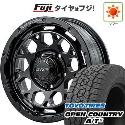 ジムニー 夏タイヤ ホイール4本セット 175/80R16 トーヨー オープンカントリー A/T III RBL RAYS レイズ デイトナ M9+ 16インチ