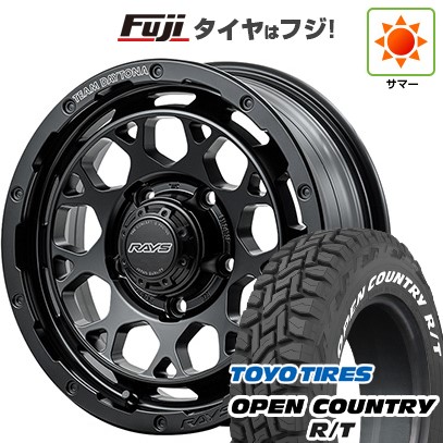 ジムニー 夏タイヤ ホイール4本セット 185/85R16 トーヨー オープンカントリー R/T RWL/RBL RAYS レイズ デイトナ M9+ 16インチ