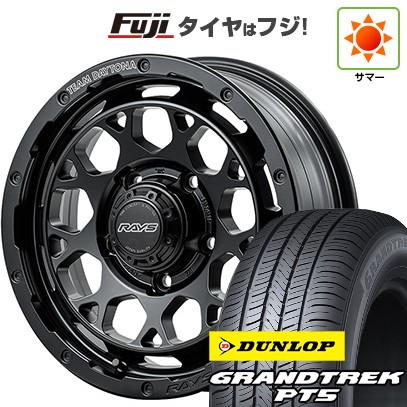 ジムニー 夏タイヤ ホイール4本セット 175/80R16 ダンロップ グラントレック PT5 RAYS レイズ デイトナ M9+ 16インチ