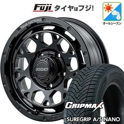 ジムニー オールシーズンタイヤ ホイール4本セット 175/80R16 グリップマックス シュアグリップ オールシーズン ナノ(限定) RAYS レイズ デイトナ M9+ 16インチ