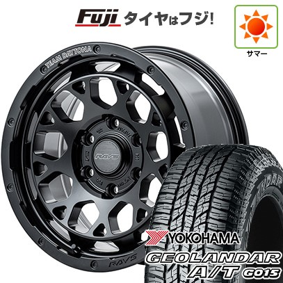 ハイエース200系 夏タイヤ ホイール4本セット 215/65R16 109/107S ヨコハマ ジオランダー A/T G015 WL/RBL RAYS レイズ デイトナ M9+ 16インチ