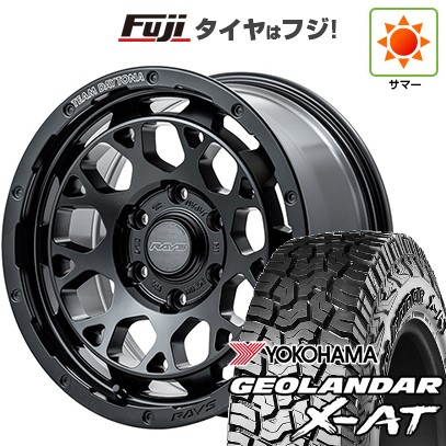 ハイエース200系 夏タイヤ ホイール4本セット 215/65R16 109/107Q ヨコハマ ジオランダー X-AT G016 OWL RAYS レイズ デイトナ M9+ 16インチ