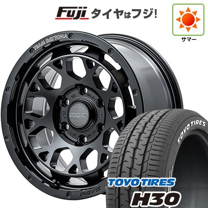 ハイエース200系 夏タイヤ ホイール4本セット 215/65R16 109/107R トーヨー H30 RAYS レイズ デイトナ M9+ 16インチ