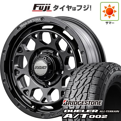 ジムニー 夏タイヤ ホイール4本セット 175/80R16 ブリヂストン デューラー A/T002 RBL RAYS レイズ デイトナ M9+ SPEC-M 16インチ
