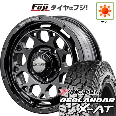 ジムニー 夏タイヤ ホイール4本セット 195/80R16 ヨコハマ ジオランダー X-AT G016 OWL RAYS レイズ デイトナ M9+ SPEC-M 16インチ